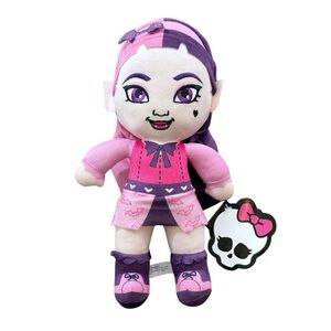 NWT Monster High Doll Draculaura Plush